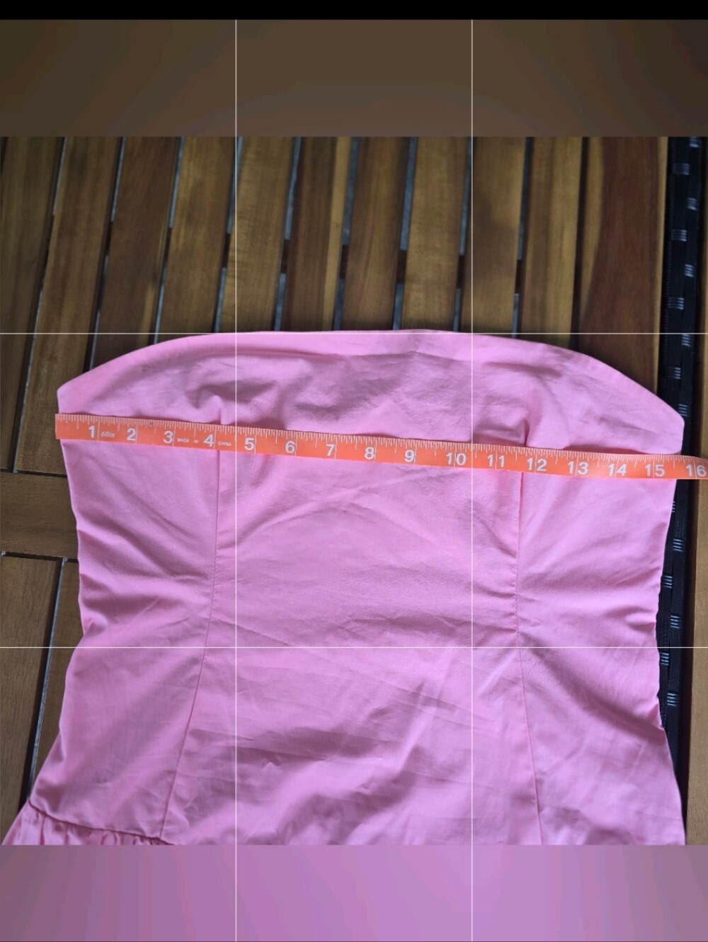 Tube Flare Mini Dress in Knockout Pink Size L - Picture 12 of 13